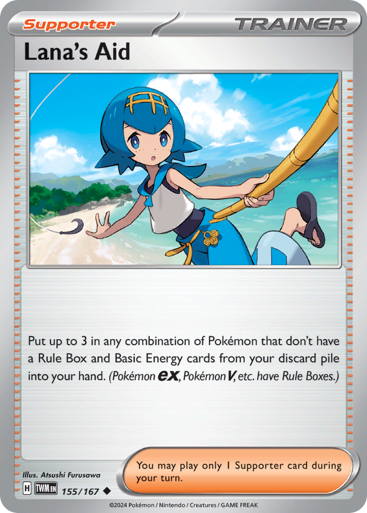 Lana's Aid - 155/167 (TWM) #155 [EN/N] s/o