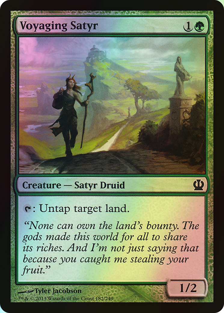 Voyaging Satyr (THS) #182 [EN/F]