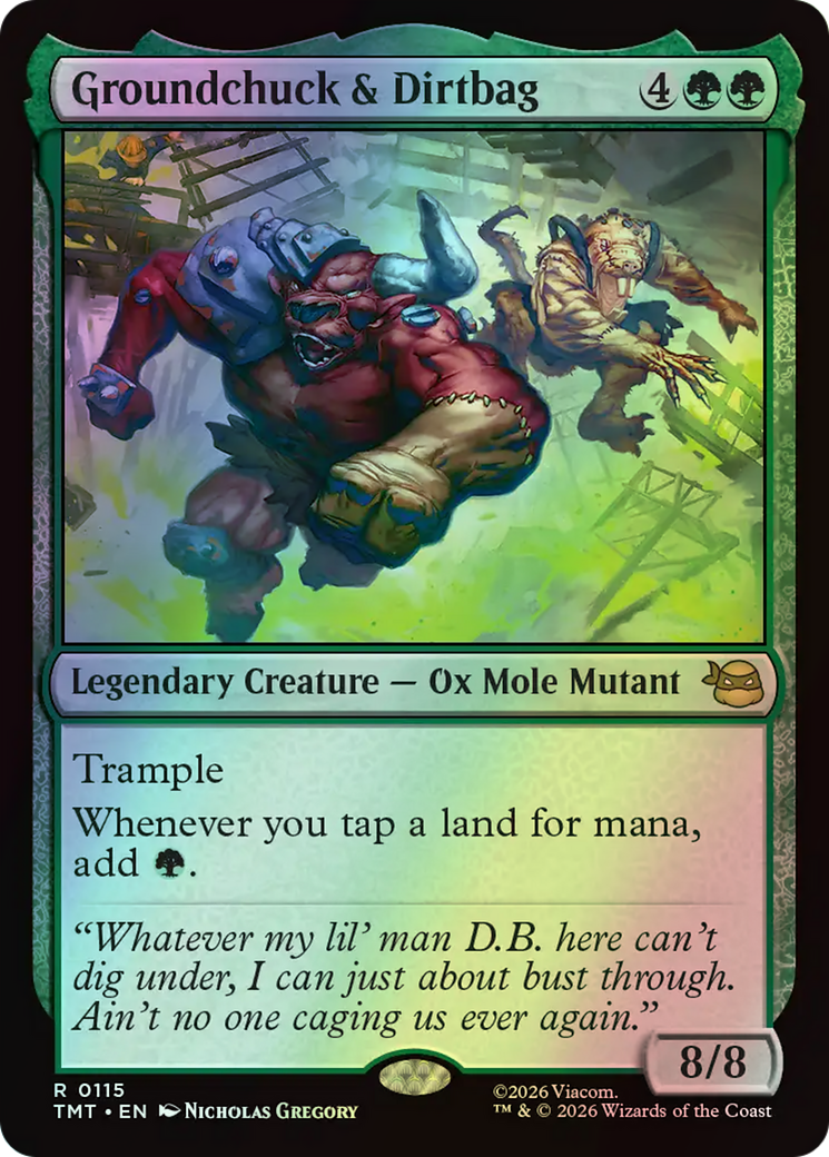 Groundchuck & Dirtbag (TMT) #115 [EN/F]