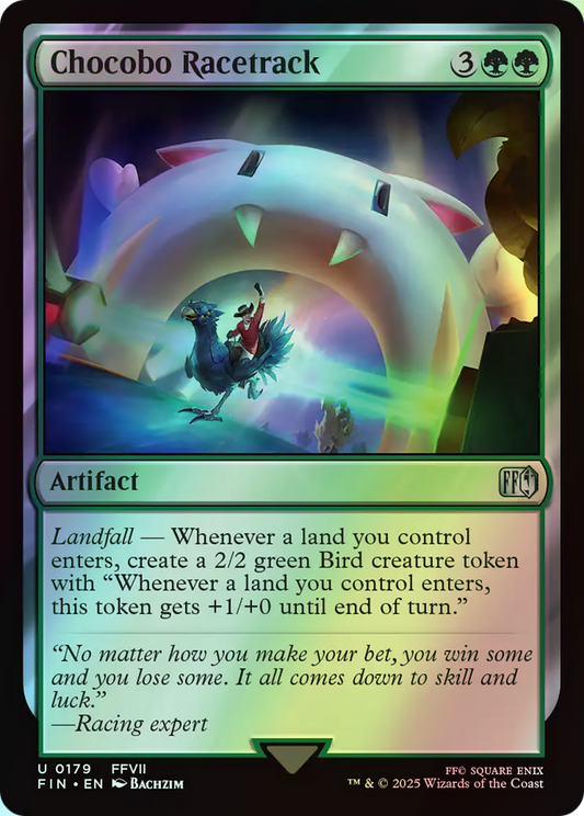 Chocobo Racetrack (FIN) #179 [EN/F] s/o