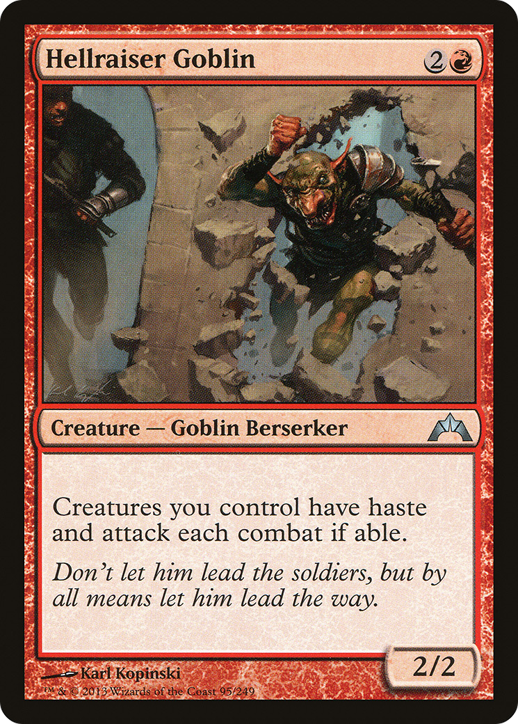 Hellraiser Goblin (GTC) #95 [EN/N]