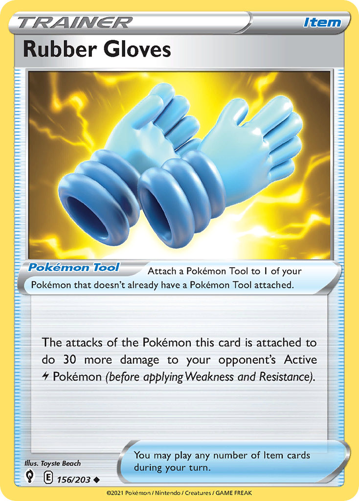 Rubber Gloves (EVS) #156 [EN/N]