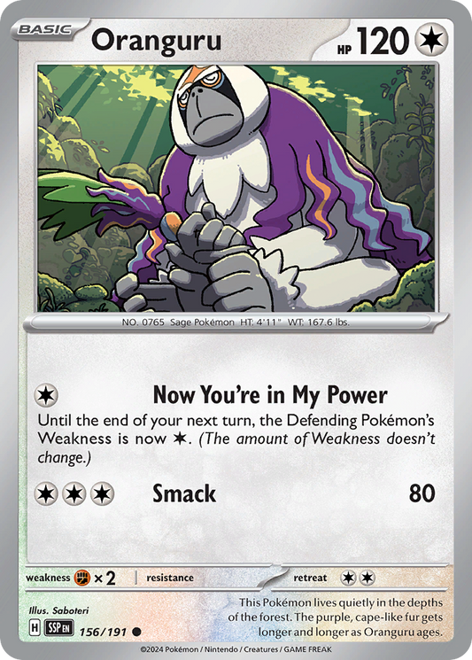 Oranguru (SSP) #156 [EN/N]