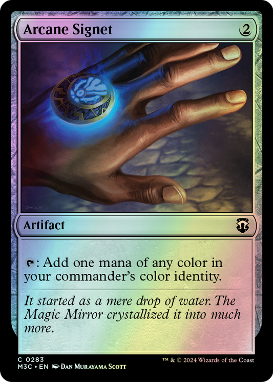 Arcane Signet - Ripple Foil (M3C) #283 [EN/F] s/o