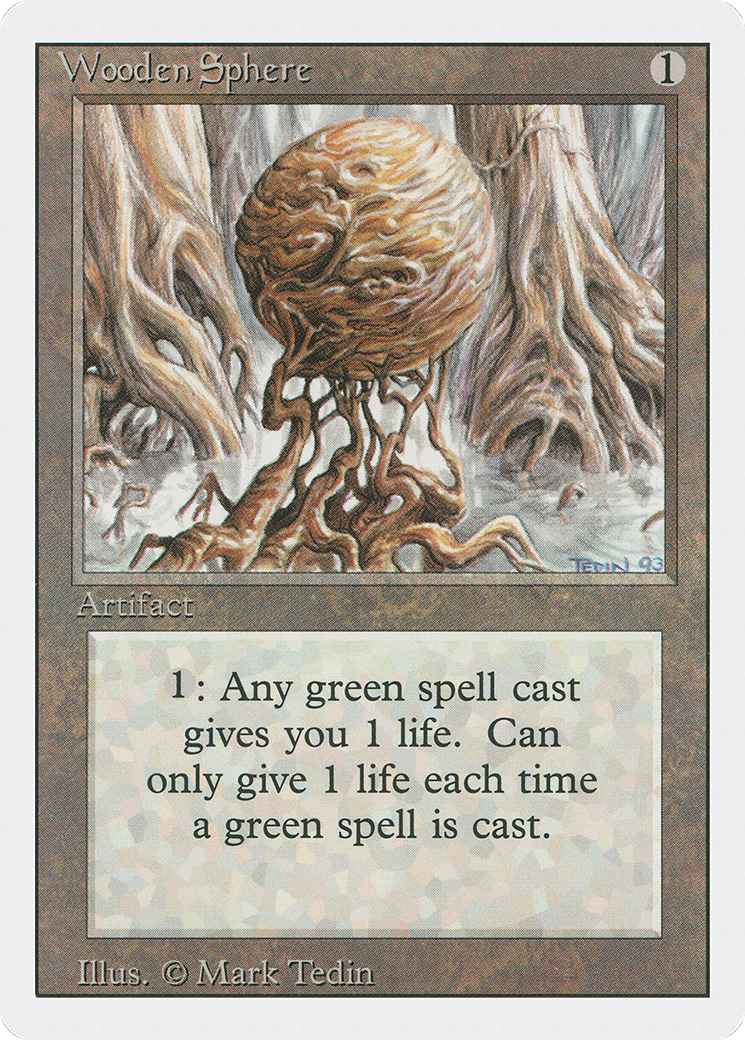 Wooden Sphere (3ED) #281 [EN/N]