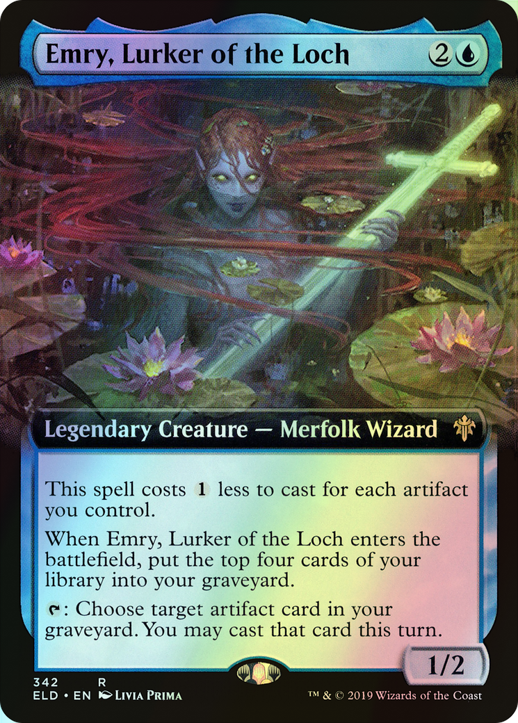 Emry, Lurker of the Loch (ELD) #342 [EN/F]