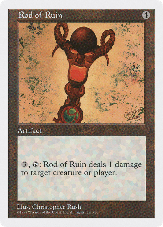 Rod of Ruin (5ED) #396 [EN/N]