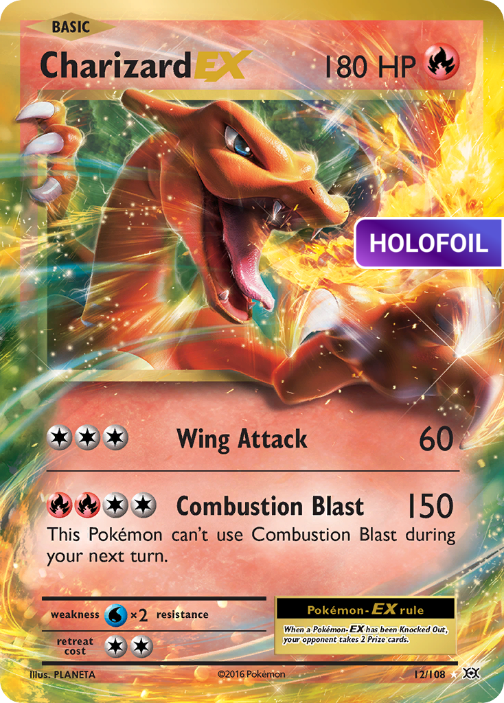 Charizard-EX (EVO) #12 [EN/H]
