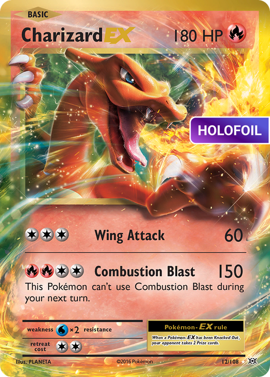 Charizard-EX (EVO) #12 [EN/H] s/o
