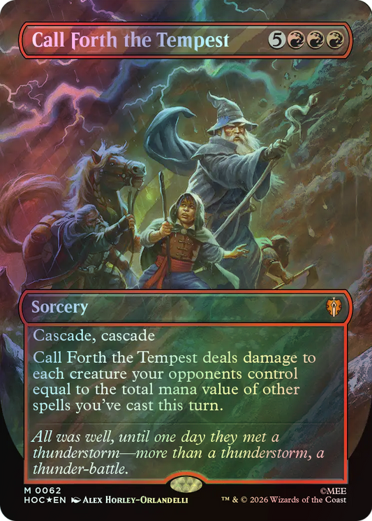 Call Forth the Tempest - Surge Foil (HOC) #62 [EN/F]