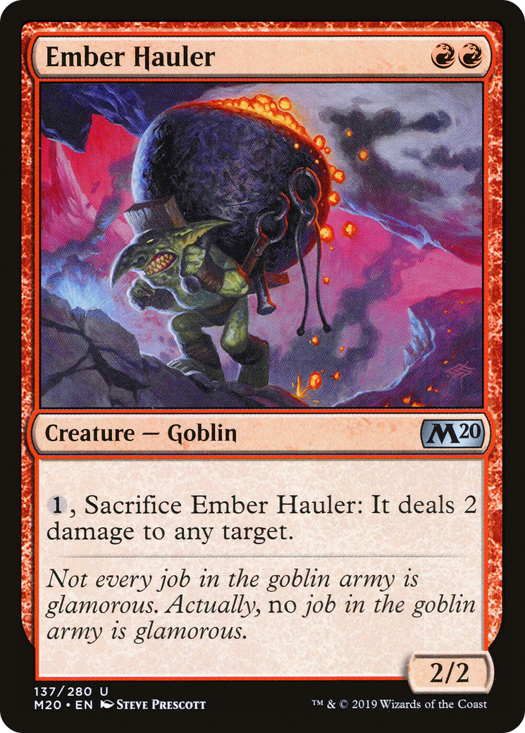Ember Hauler (M20) #137 [EN/N]