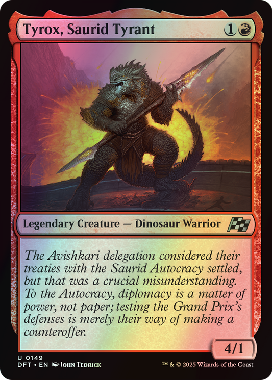 Tyrox, Saurid Tyrant (DFT) #149 [EN/F]