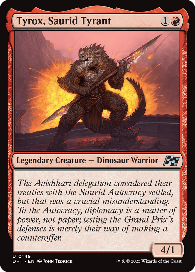 Tyrox, Saurid Tyrant (DFT) #149 [EN/N]
