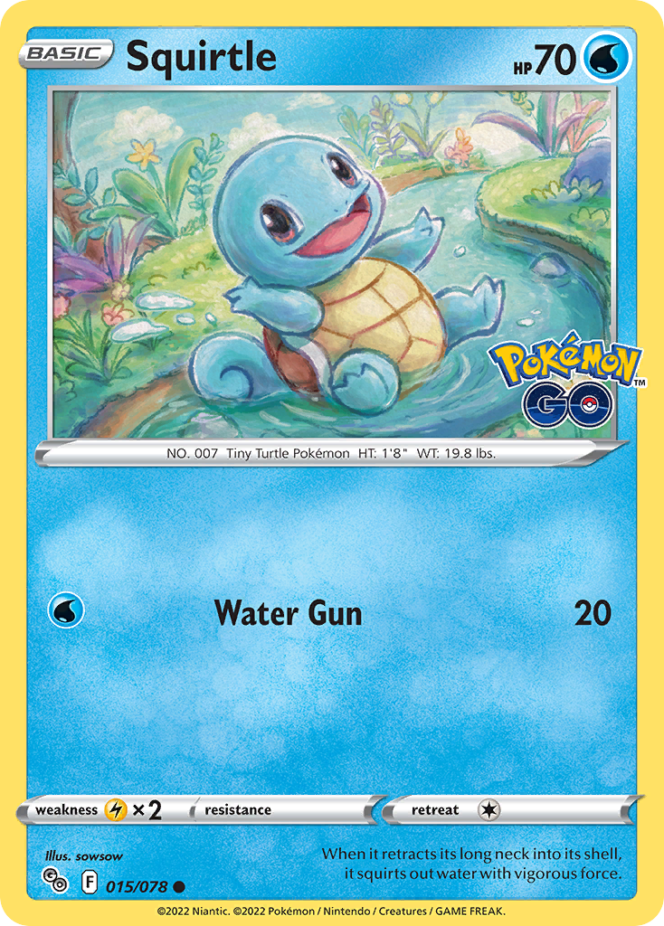 Squirtle (PGO) #015 [EN/N] s/o