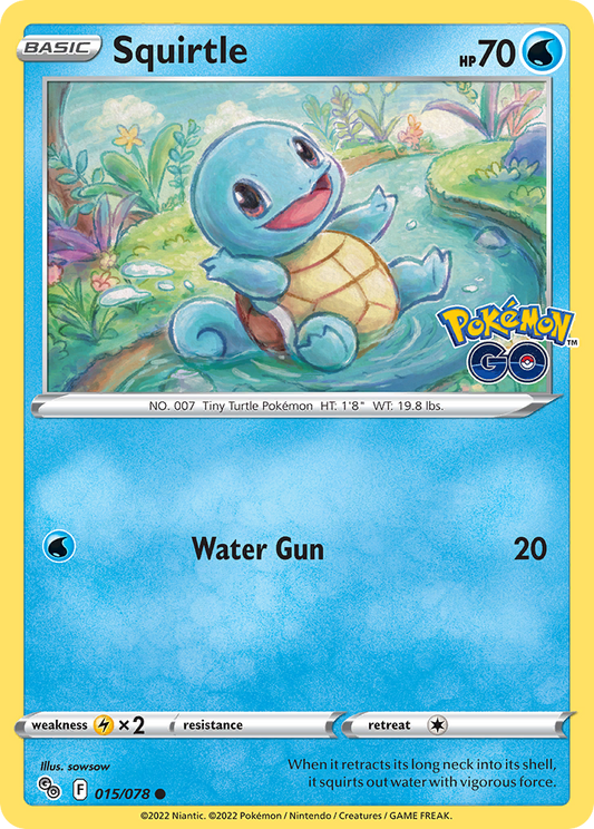 Squirtle (PGO) #015 [EN/N] s/o