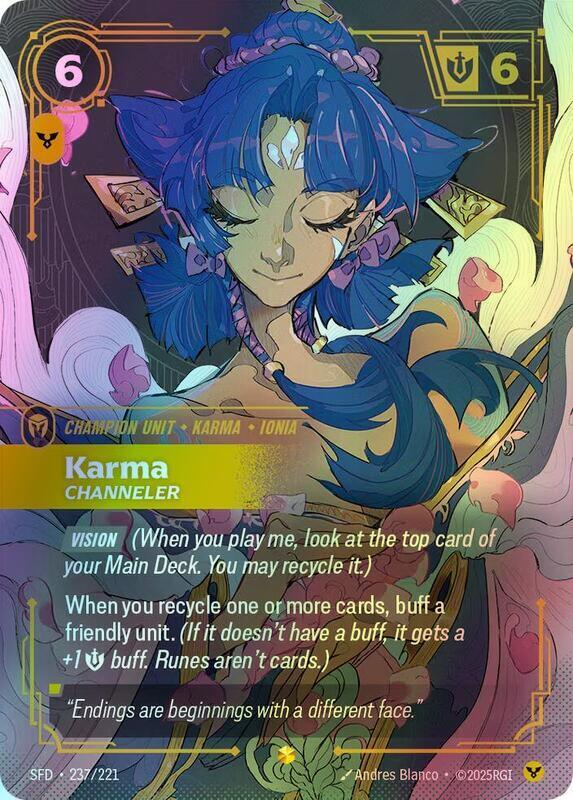 Karma - Channeler (Overnumbered) (SFD) #237 [EN/F]