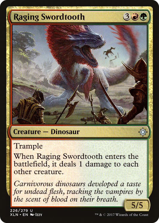 Raging Swordtooth (XLN) #226 [EN/N]