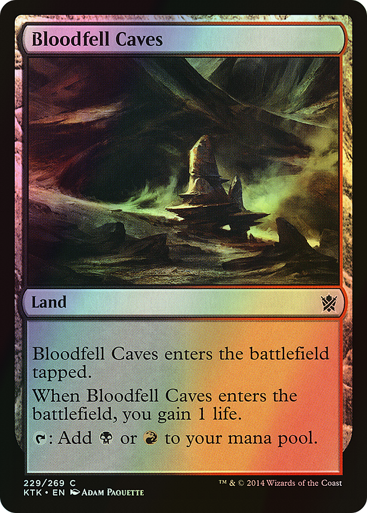 Bloodfell Caves (KTK) #229 [EN/F] s/o