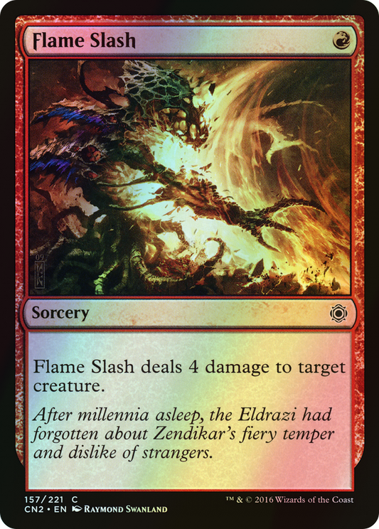 Flame Slash (CN2) #157 [EN/F] s/o