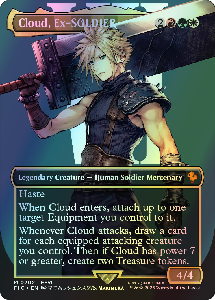 Cloud, Ex-SOLDIER (FIC) #202 [EN/F]