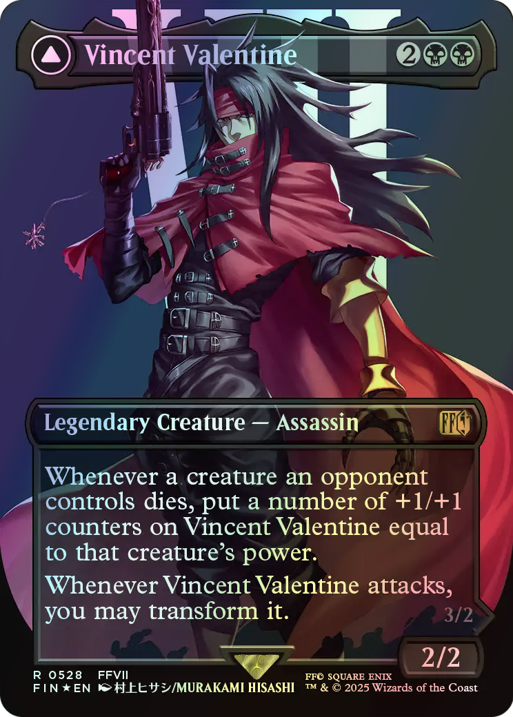Vincent Valentine // Galian Beast - Surge Foil (FIN) #528 [EN/F] s/o