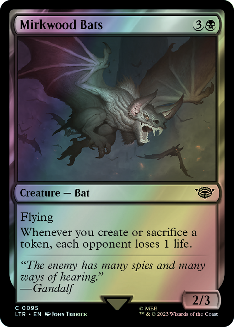 Mirkwood Bats (LTR) #95 [EN/F]