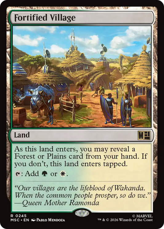 Fortified Village (MSC) #245 [EN/N]