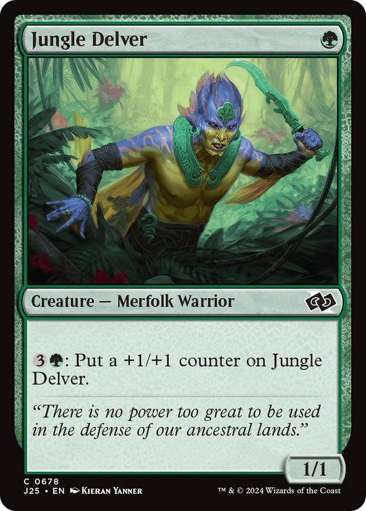 Jungle Delver (J25) #678 [EN/N]