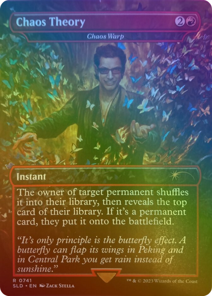 Secret Lair Drop: Secret Lair x Jurassic World: Ian Malcolm - Traditional Foil Edition