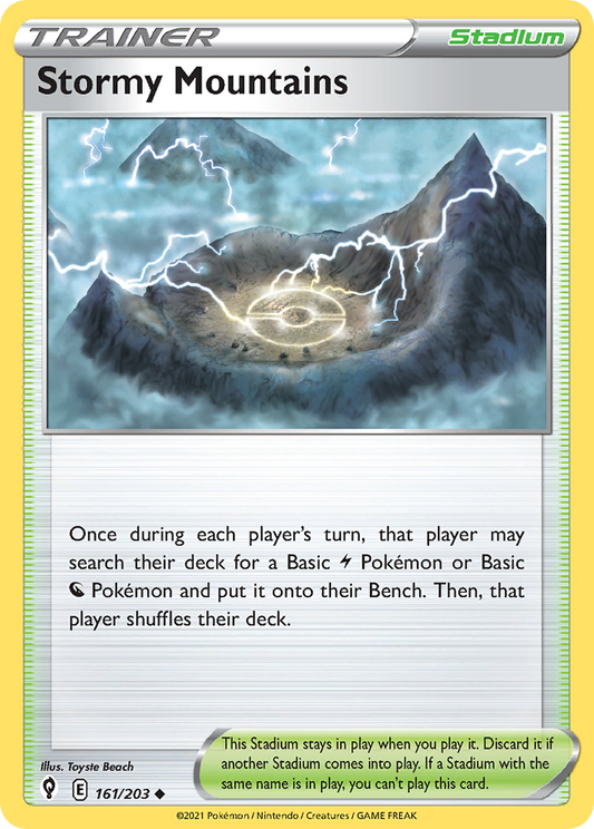 Stormy Mountains (EVS) #161 [EN/N] s/o