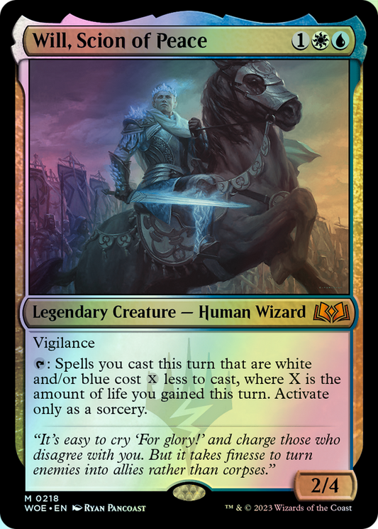 Will, Scion of Peace (WOE) #218 [EN/F] s/o