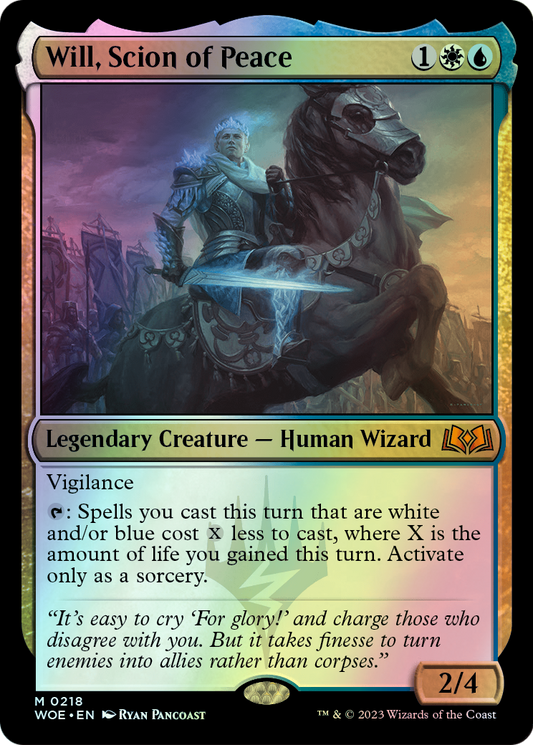 Will, Scion of Peace (WOE) #218 [EN/F] s/o