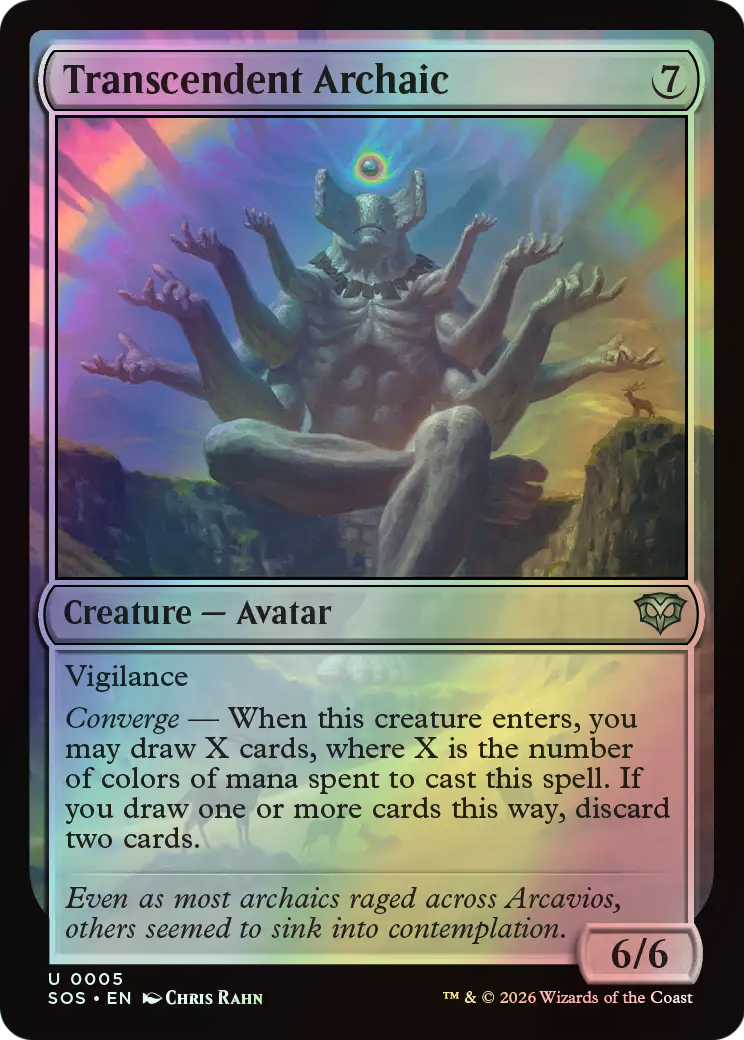 Transcendent Archaic (SOS) #5 [EN/F]