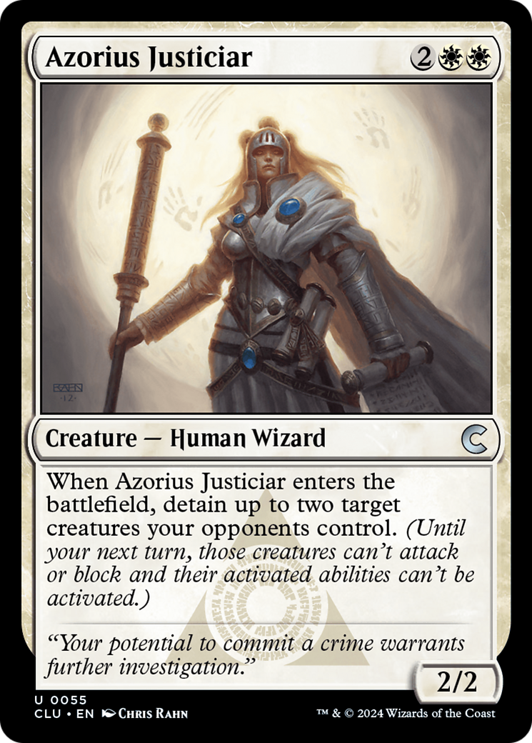 Azorius Justiciar (CLU) #55 [EN/N]