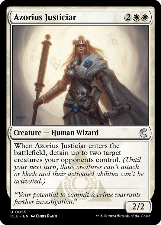 Azorius Justiciar (CLU) #55 [EN/N]