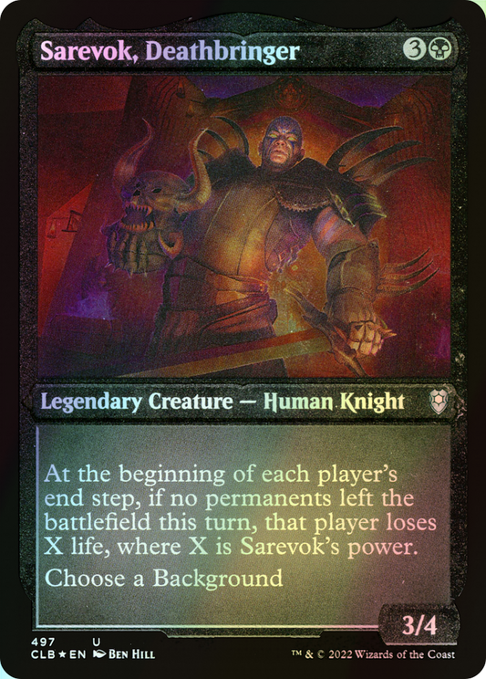 Sarevok, Deathbringer (CLB) #497 [EN/E]
