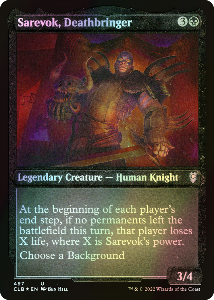 Sarevok, Deathbringer (CLB) #497 [EN/E]
