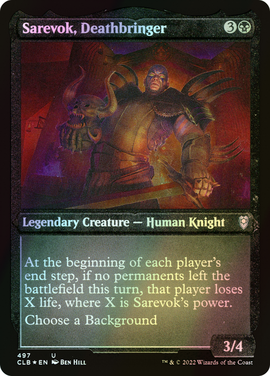 Sarevok, Deathbringer (CLB) #497 [EN/E]