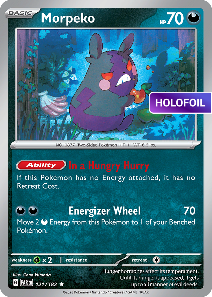 Morpeko - 121/182 (PAR) #121 [EN/H] s/o