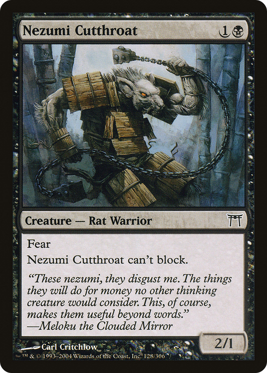 Nezumi Cutthroat (CHK) #128 [EN/N]