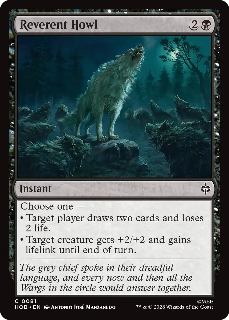 Reverent Howl (HOB) #81 [EN/N]