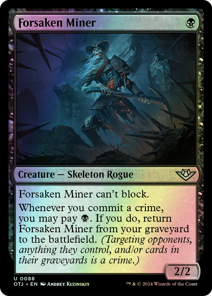 Forsaken Miner (OTJ) #88 [EN/F]
