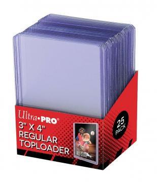 3" x 4" Clear Regular Toploader (25-Count)