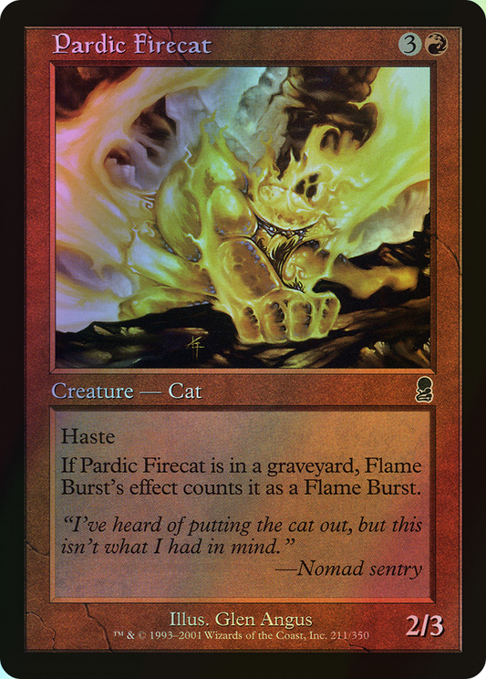 Pardic Firecat (ODY) #211 [EN/F] s/o