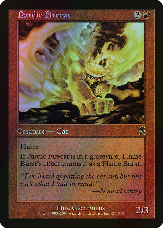 Pardic Firecat (ODY) #211 [EN/F] s/o