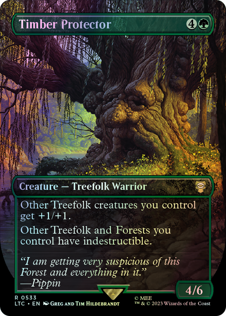 Timber Protector - Silver Foil (LTC) #533 [EN/F] s/o