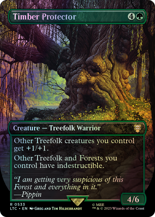 Timber Protector - Silver Foil (LTC) #533 [EN/F] s/o