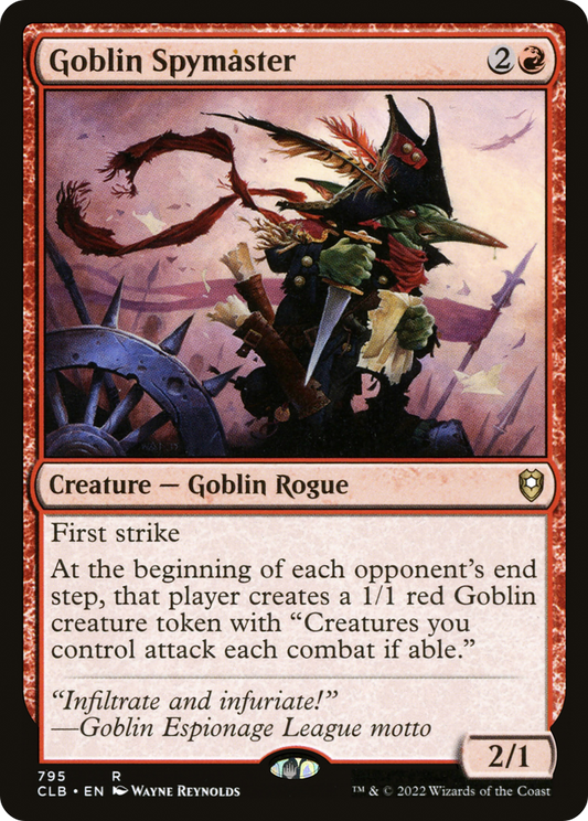 Goblin Spymaster (CLB) #795 [EN/N]