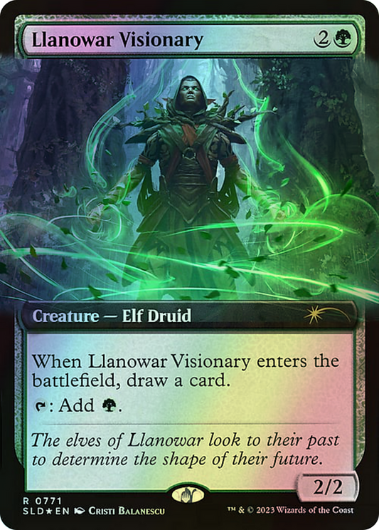 Llanowar Visionary (SLD) #771 [EN/F]