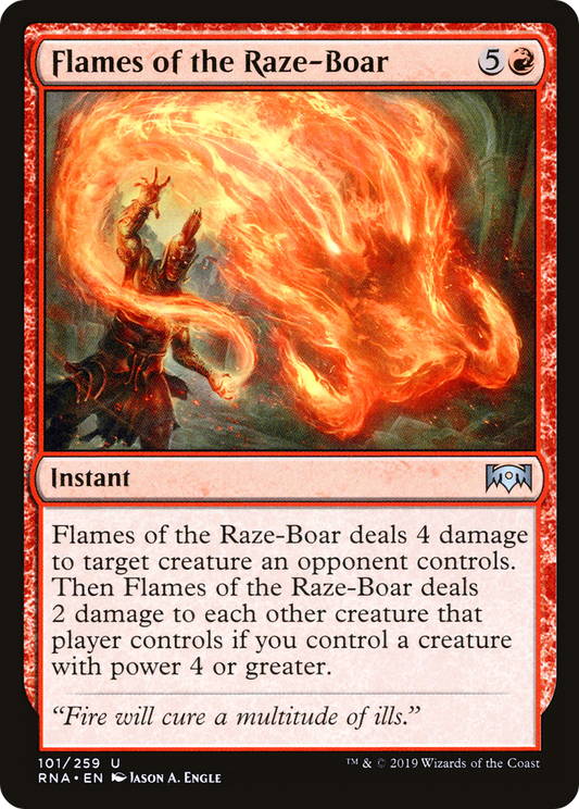 Flames of the Raze-Boar (RNA) #101 [EN/N]